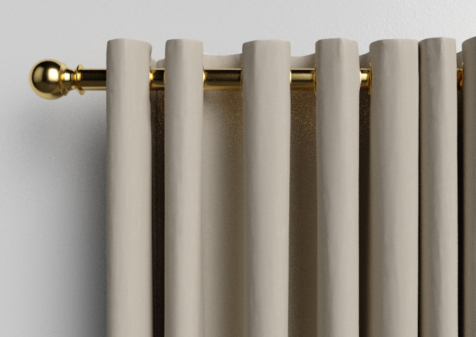 Berkshire Eyelet, Fawn - Ready Made Curtains - Image 10